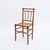 A pair of American Victorian faux bamboo side chairs with cane seats, dating to circa 1880, offered in their original...