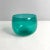 Decorative bowl or vase with a round base in aqua-green Murano glass. Perfect as a centerpiece or pocket emptier. Produced...
