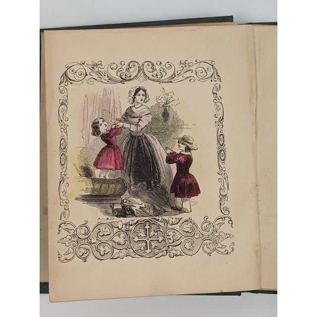 Antique 1854 First Edition the Little Basket-Maker and Other Tales – Original Hand-Colored Illustrations – Complete Victorian Children's Book For Sale In New York - Image 6 of 14