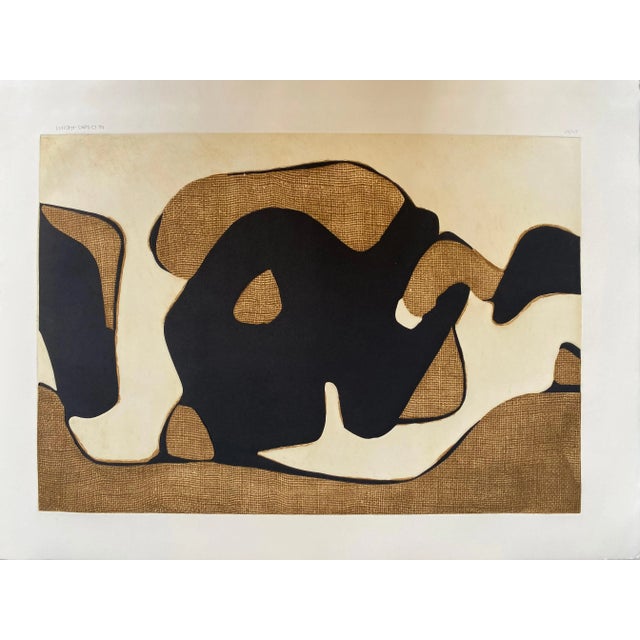 Paper Conrad Marca-Relli, Composition 2, 1977, Mixed Media on Guarro Paper For Sale - Image 7 of 7