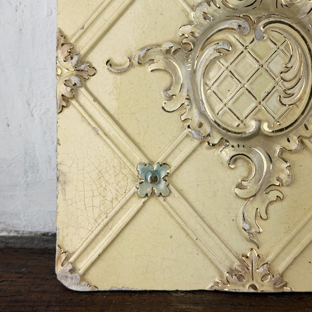 Antique Tile from Zelm & Boehm, 1890s For Sale - Image 6 of 12