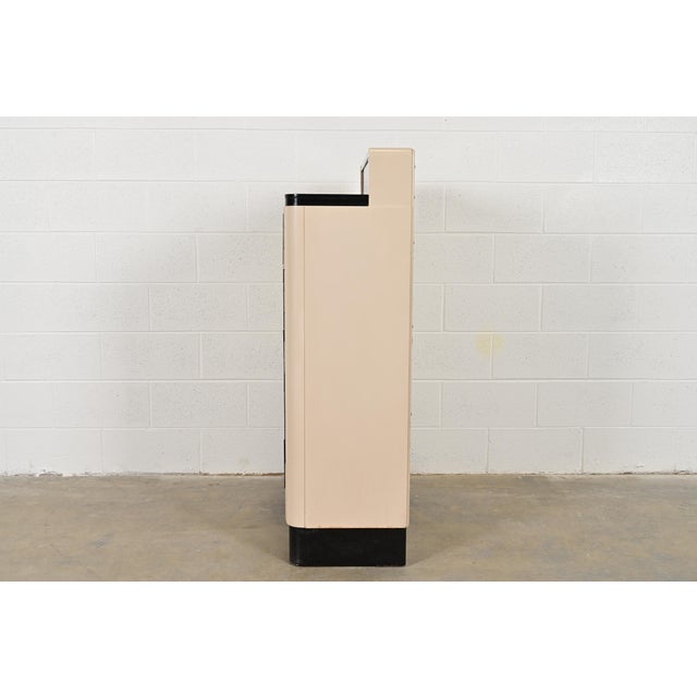 Art Deco 10-Drawer Dental Cabinet by American Cabinet Co., Circa 1930s For Sale - Image 14 of 18