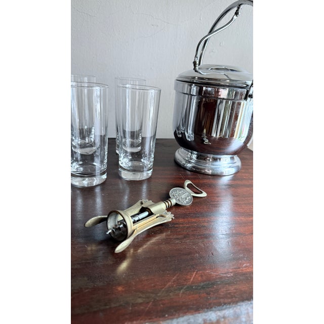 Libbey Glass Co. Vintage, 1980s Scandinavian-Style Highball Glasses/Tumblers, Set of 4 For Sale - Image 4 of 8