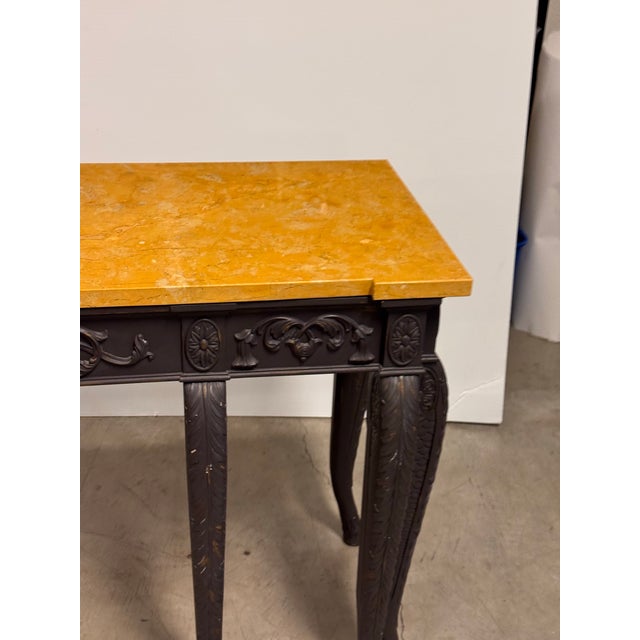 Custom Design Neoclassical Revival Console Table For Sale - Image 9 of 12