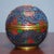 1980s Carved Lacquer Round Trinket Box With Polychrome Floral Scroll Relief, Chinoiserie Decor For Sale - Image 5 of 9