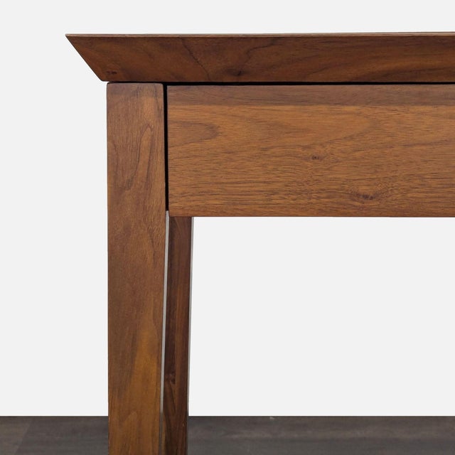 Wood Crate & Barrel Bradley Console Table For Sale - Image 7 of 8