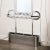 Metal 1930s Art Deco Curvilinear Coat/Umbrella Rack With Arched Mirror in Polished Chrome For Sale - Image 7 of 9