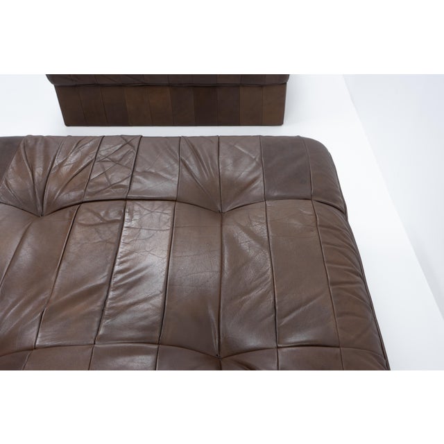 DS 88 Patchwork Leather Elements from de Sede, Switzerland, 1970s, Set of 2 For Sale - Image 15 of 16