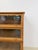 Wood Antique Oak Four-Piece Barrister Cabinet With Glass Flip-Up Doors for Library For Sale - Image 7 of 17