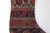 Ethnic Textile Christmas Stocking – Repurposed Antique Persian Sene Rug For Sale - Image 4 of 6