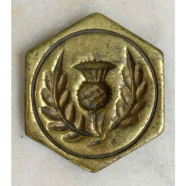 Vintage Brass Pineapple Molds, a Pair For Sale - Image 4 of 5