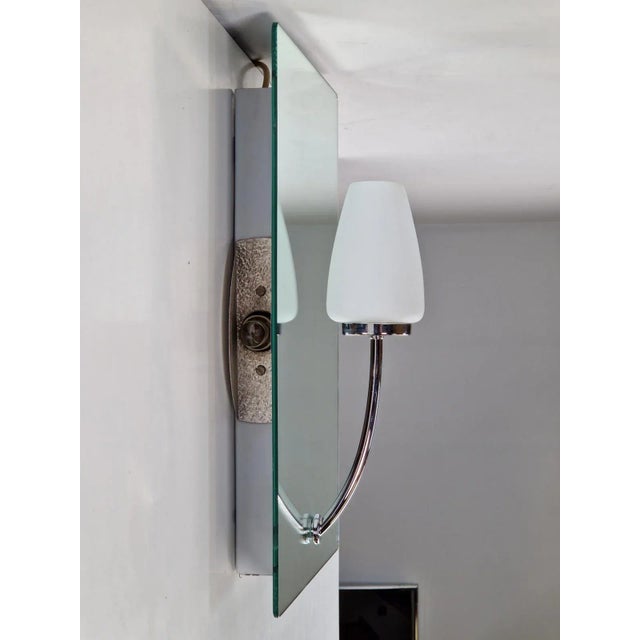 Vintage AXO light wall lamp apreflex mirror '90s Italien Modern The Italian Axo light makes contemporary and innovative...