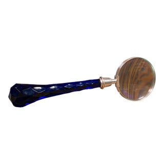 Antique Scholar's Magnifying Glass, French, Sewing, Library Magnifier, Edwardian For Sale