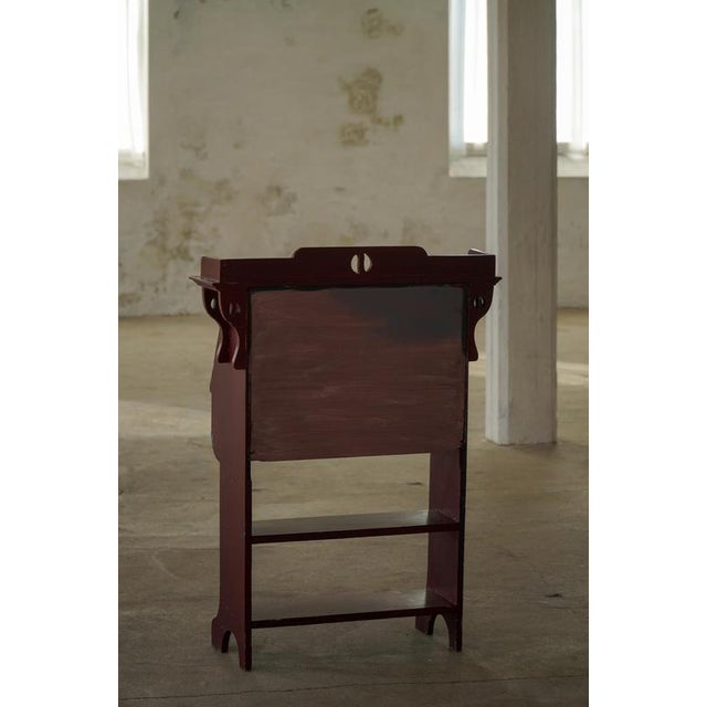 Vintage Drop-Front Painted Secretaire, 1920s For Sale - Image 9 of 18