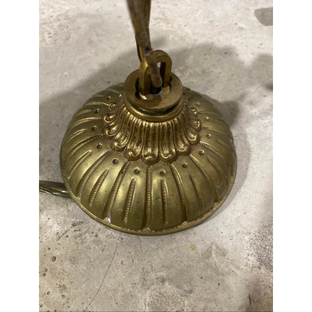 Metal Vintage Spanish Neoclassical Style Six Light Chandelier For Sale - Image 7 of 7