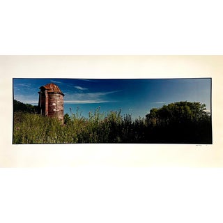 Maxwell Mackenzie, Farm Summer Landscape, Large Panoramic Vintage Color Photograph Signed Photo, 1993 For Sale