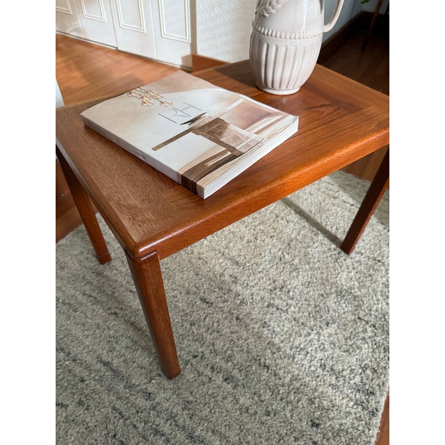 Wood Mid Century Side Table For Sale - Image 7 of 7