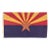 Vintage Faded Cotton State Flag of Arizona For Sale