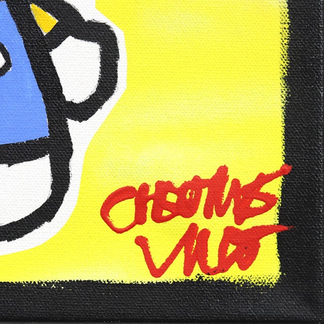 2020s Hello Kitty - Pop Art Character Inspired Painting on Canvas Original Artwork by Randy Morales For Sale - Image 5 of 9