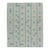 Rug & Kilim’s Scandinavian Style Rug in Teal Blue Tones With Geometric Patterns For Sale