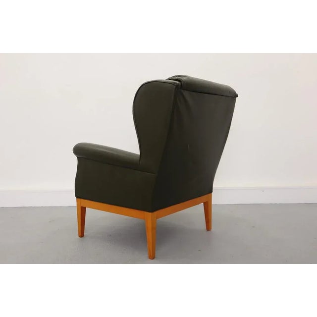 Vintage Leather Armchair, 1960s For Sale - Image 13 of 15