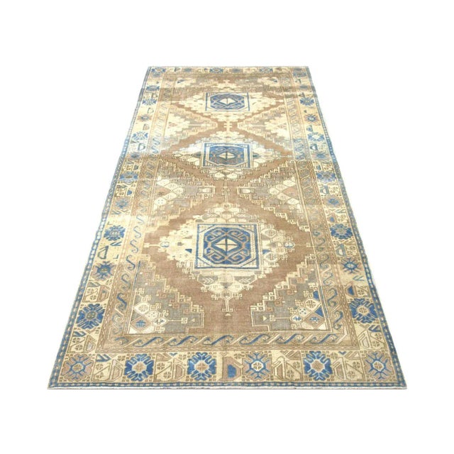 1960s 1960s Turkish Oushak Rug For Sale - Image 5 of 7