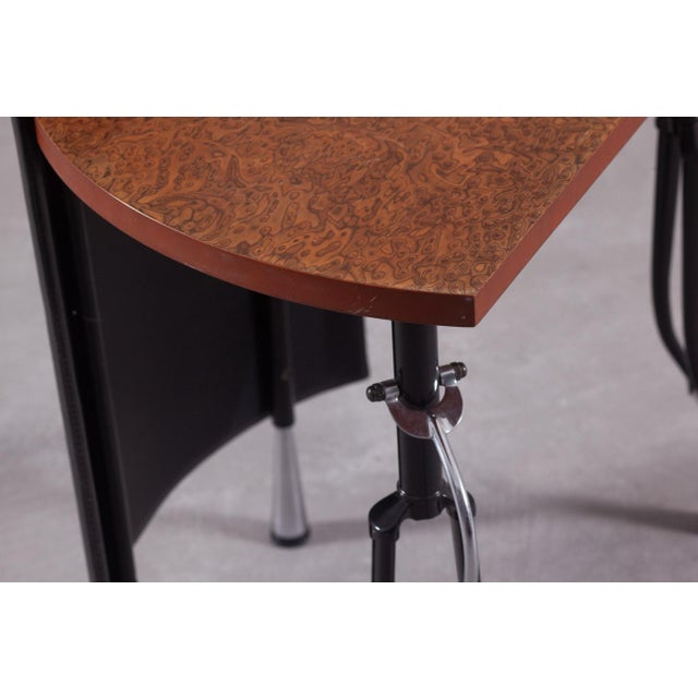 Small Vintage La Vuelta Desk by Perry King and Santiago Miranda for Akaba, Spain, 1980s For Sale - Image 12 of 16
