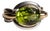 1990s Peridot Ring in 18K Gold and Sterling Silver, Size 7 For Sale
