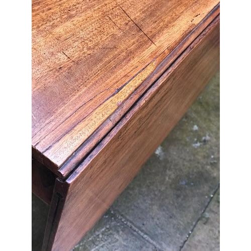Regency Sofa Table in Cuban Mahogany with Inlay For Sale - Image 9 of 14