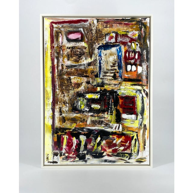 Helmut Riegel, Abstract Composition, 1990s, Acrylic on Canvas For Sale - Image 14 of 14