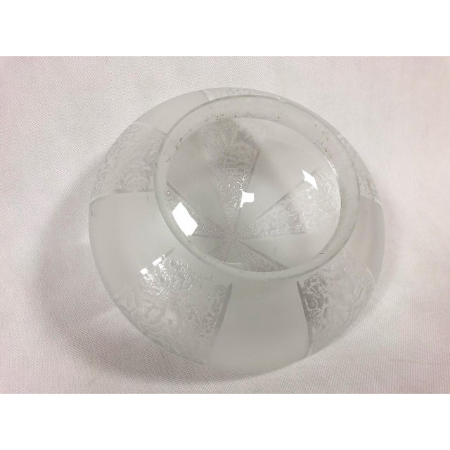 Art Nouveau Brass & Crystal Glass Ceiling Lamp, 1910s For Sale - Image 14 of 15