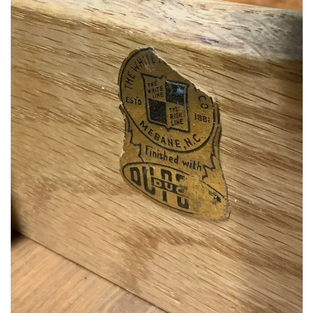 Brown French Provincial Louis XV Carved Mahogany Dresser by White Furniture, Circa 1960s For Sale - Image 8 of 15