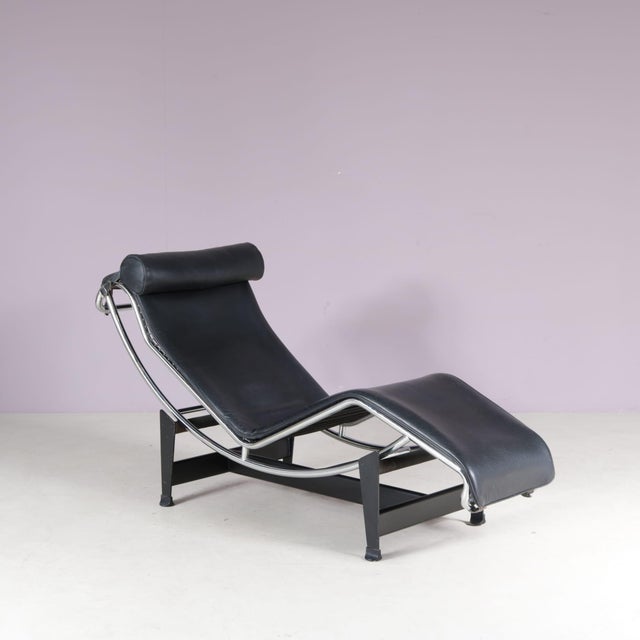 LC4 Chaise Longue by Le Corbusier for Cassina, Italy, 1990s For Sale - Image 3 of 17