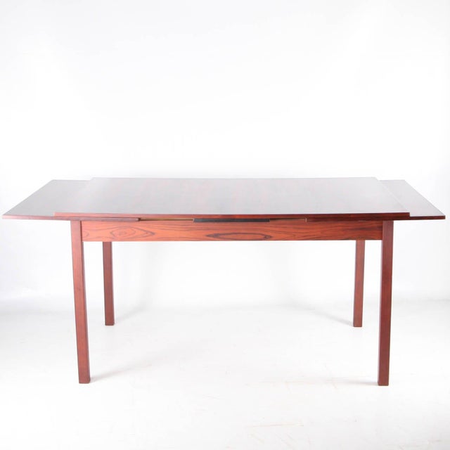 Brown Extendable Dining Table, 1960s For Sale - Image 8 of 8