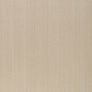 SAMPLE - Schumacher Rimini Rib Vinyl Wallpaper In Champagne
