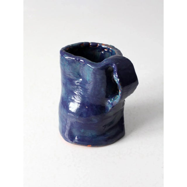 Vintage Studio Pottery Mug For Sale - Image 9 of 9