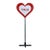 Standing Yield - Original Freestanding Pop Art Steel Street Sign Sculpture by Scott Froschauer For Sale