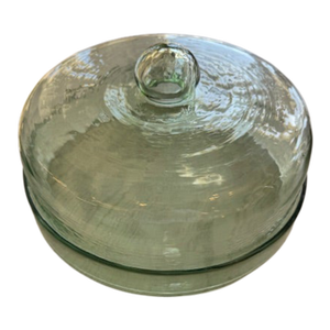 Recycled Cake Plate and Lid