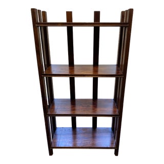 1940s Mission Style Bookcase For Sale