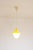 Cellulose Pendant Lamp from Atelier De Recherche Plastique & Rotaflex, 1950s For Sale - Image 15 of 17