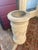 Antique Neoclassical Pedestal Planter with Original Zinc Insert, 1890s For Sale - Image 5 of 6