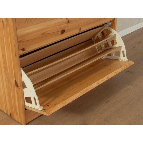 Wood Vintage Shoe Cabinet, 1980s For Sale - Image 7 of 8