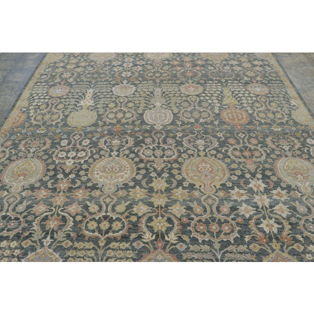 Hand-knotted in wool, this 8x10 rug is a masterful addition to Rug & Kilim’s Modern Classics Collection, drawing deep...