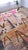 Contemporary Pink Turquoise Patchwork Wool Moroccan Rug For Sale - Image 12 of 17