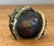 Burgundy Vintage Glazed Ceramic Pomegranate and Lychee Nut - Set of 2 For Sale - Image 8 of 15