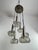 Italian 6-Light Cascade Steel and Crystal Chandelier, 1970s For Sale - Image 13 of 18