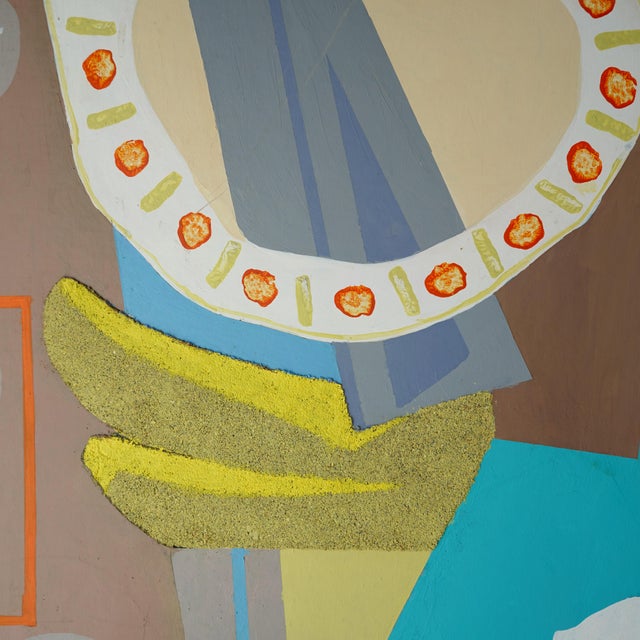 J Rothenberg (1935-2001) Modernist Abstract Still Life Mix Media Original Painting For Sale In New York - Image 6 of 12