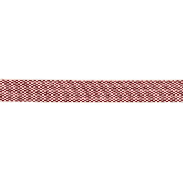 Inspired by an 18th-century fabric that was used for curtains and valances, this wonderfully simple checkered trim is 2...