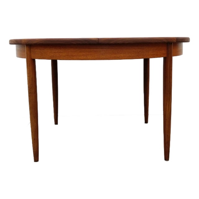 Vintage Mid Century Modern Teak Extendable Dining Table Attributed to G Plan For Sale