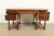 1960s Hekman Furniture French Empire Burled Walnut Leather Top Desk, Circa 1960s For Sale - Image 5 of 13